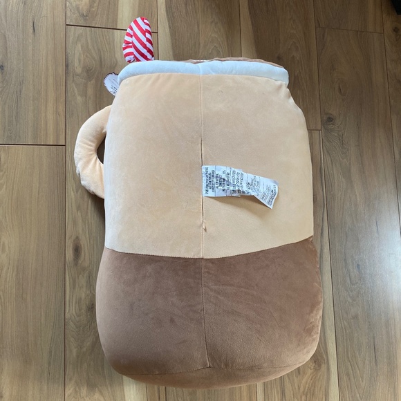 NWT Mint & Mistletoe Big Hot Chocolate Plush Pillow - Picture 2 of 4